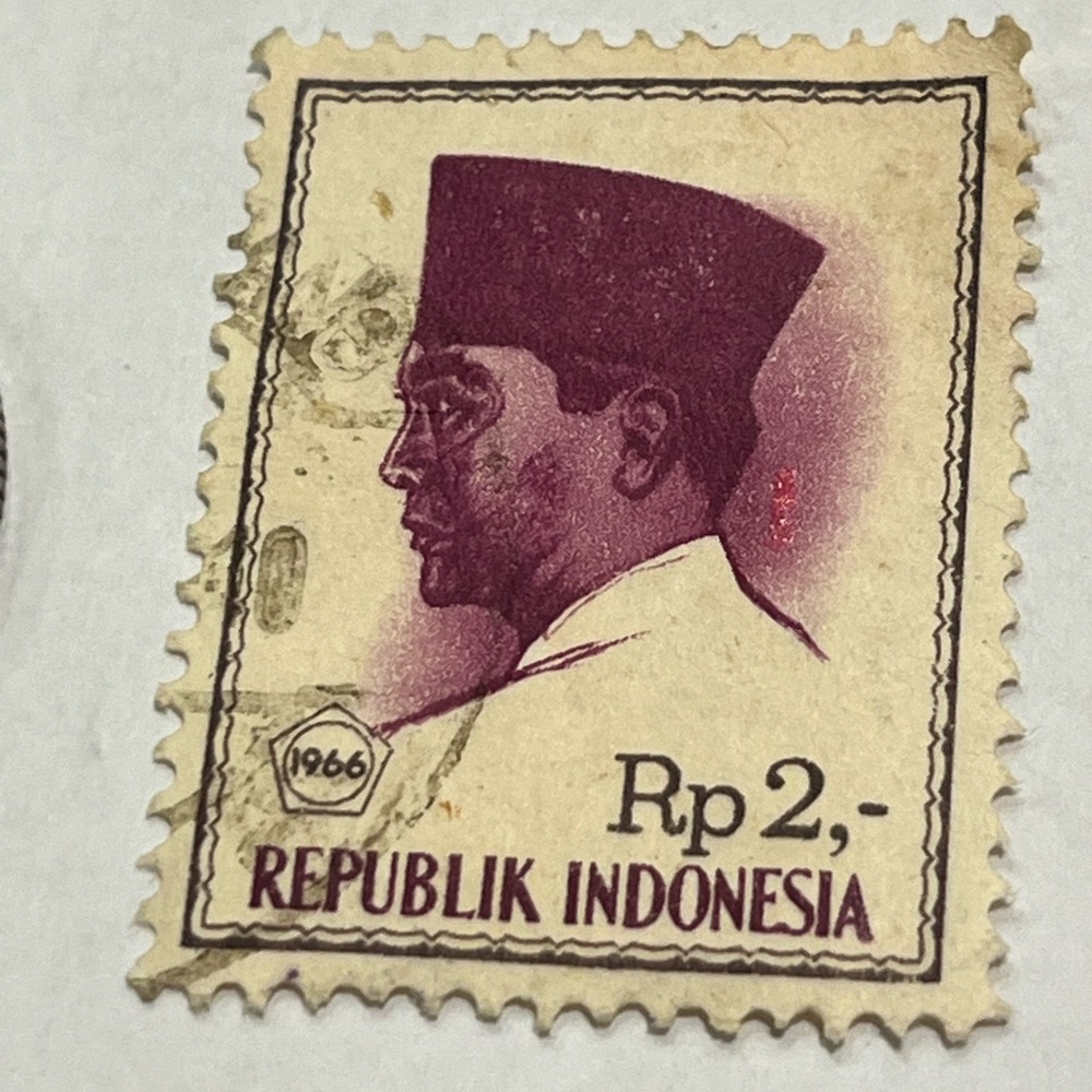 Indonesia 1965 Conference of New Emerging Force, Jaka. Rare & Collectible Stamp.